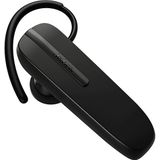 Jabra Talk 5 mono in-ear headset, draadloos en helder telefoneren, eenvoudige koppeling met mobiele apparaten, langdurige batterijduur tot 11 uur per lading, zwart