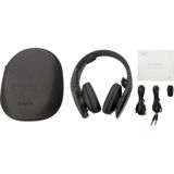 Jabra BlueParrott S650-XT draadloze headset - 2in1 stereo naar mono Bluetooth hoofdtelefoon voor heldere gesprekken - met 4 microfoons om 96% achtergrondgeluid te onderdrukken en ruisonderdrukking