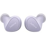 Jabra Elite 3 in-ear draadloze Bluetooth-oordopjes - noise isolating, volledig draadloos met 4 ingebouwde microfoons voor heldere gesprekken, rijke bassen en mono moduss - Lila