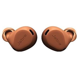 Jabra Elite 8 Active draadloze in-ear Bluetooth oordopjes met Adaptive Hybrid Active Noise Cancellation en 6 ingebouwde microfoons, water- en zweetbestendig - karamel