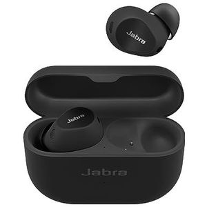 Jabra Elite 10 Draadloze Bluetooth-hoofdtelefoon, in-ear hoofdtelefoon, Jabra Advanced actieve ruisonderdrukking, 6 geïntegreerde microfoons, Dolby Atmos-geluid, glanzend zwart