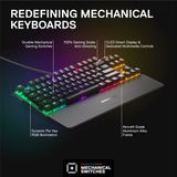 SteelSeries Apex 7 Qwerty TKL Gaming Toetsenbord - Red Switch
