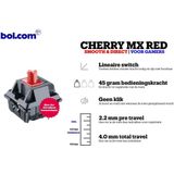 SteelSeries Apex 7 Qwerty TKL Gaming Toetsenbord - Red Switch