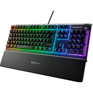 SteelSeries Apex 3 - Gaming Toetsenbord - RGB - FR Azerty - Zwart