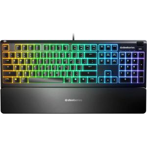 Steelseries Apex 3 - Gaming Mechanisch Toetsenbord - Zwart - RGB Verlichting