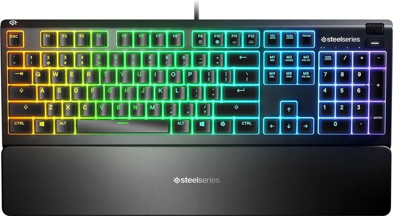 Steelseries Apex 3 - Gaming Mechanisch Toetsenbord - Zwart - RGB Verlichting