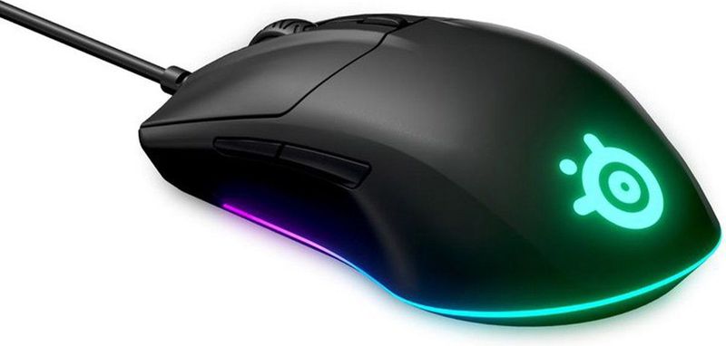 SteelSeries Rival 3 - Optische Gaming Muis - RGB - 8500 CPI- Zwart