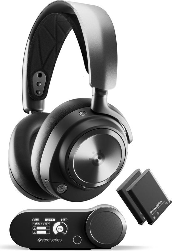 Steelseries - Arctis Nova Pro - Draadloze Gaming Headset - Zwart