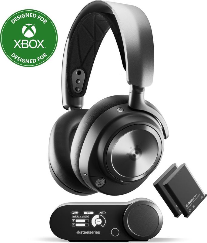 SteelSeries Arctis Nova Pro Wireless X Gaming Headset - Zwart