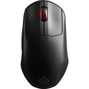 Steelseries - Prime - Draadloze Gamingmuis - Zwart - Draadloos - 100 Uur Batterijduur