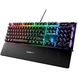 SteelSeries Apex 5 - Hybrid mechanisch gamingtoetsenbord - RGB-toetsverlichting - Oled Smart Display - Turks (QWERTY)