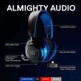 SteelSeries Arctis Nova 7P Wireless Multi-Plattform Gaming-Headset– PS5,PC – Magnetische Neodym-Treiber– 2,4 GHz + Mischbarer Bluetooth-Sound – 38 Std. Akkulaufzeit– ClearCast Gen 2 KI-Mik