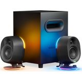 SteelSeries - Arena 7 - 2.1 Multimedia Speakers - RGB - USB/Bluetooth/Optical