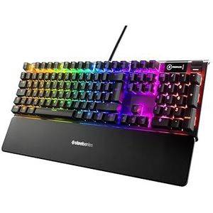 SteelSeries Apex 7 - Mechanisch Gamingtoetsenbord - Duitse QWERTZ-lay-out - OLED Smart Display