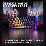 SteelSeries Apex Pro Mini - Gaming Toetsenbord - US Qwerty - Zwart