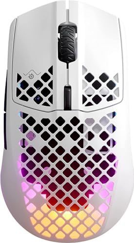 Steelseries - Aerox 3 Wireless - Gamingmuis - Wit - Lichtgewicht