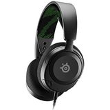 SteelSeries Arctis Nova 1X Gaming Headset Multisystem Hi-Fi met drivers 360 graden ruimtelijk geluid oorkussens memory foam oorkussens ruisonderdrukking microfoon Xbox, PS5, PS4, PC, Switch wit