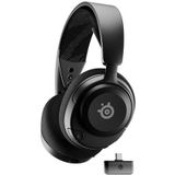SteelSeries Arctis Nova 4P Wireless multiplatform gamingheadset – razendsnelle 2,4-GHz draadloze verbinding – 36 uur accuduur – USB-C – Gen 2-microfoon – PlayStation, pc, PSVR 2, Switch
