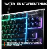 SteelSeries - Apex 3 TKL - Gaming Toetsenbord - Zwart - RGB - Waterbestendig