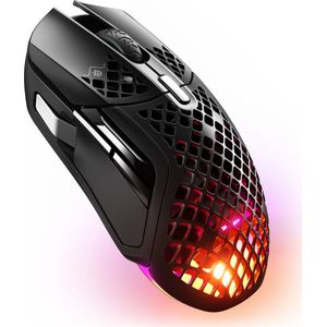 SteelSeries Aerox 5 - Draadloze Gaming Muis - Zwart