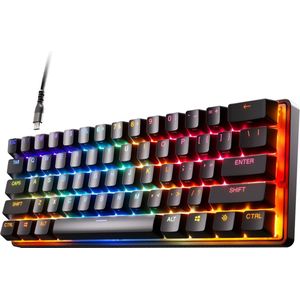 SteelSeries SteelSeries Gaming Keyboard Apex 9 Mini, RGB LED licht, US, zwart, Wired