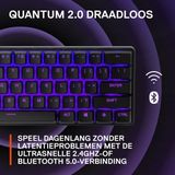 SteelSeries - Apex Pro Mini Wireless - Gaming Keyboard - US Layout - Zwart