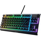 Steelseries APEX 3 TKL - Toetsenbord USB Frans Zwart - Azerty