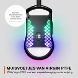 Steelseries - Aerox 3 - Gaming Muis - Onyx - Materiaal: Water- en Stofbestendig