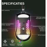 Steelseries - Aerox 3 Wireless - Gamingmuis - Onyx - Lichtgewicht