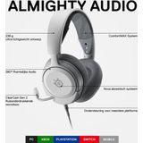 SteelSeries - Arctis Nova 1 - Bedraad - Wit - ComfortMax Systeem