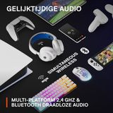 Steelseries - Arctis Nova 7P - Draadloze Gaming Headset - Wit - PS4/PS5