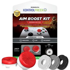 KontrolFreek Inferno AimBoost Thumbsticks + Precision Rings Rood/Wit Xbox