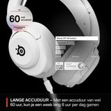 SteelSeries Arctis Nova 5P - Draadloze Gaming Headset - Wit - 60 uur