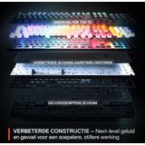 SteelSeries - Apex Pro Gen 3 - Gaming Toetsenbord - US Layout - Zwart - HyperMagnetic