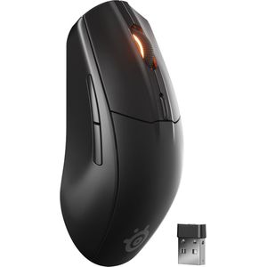 SteelSeries - Rival 3 Wireless Gen 2 - Draadloze Gamingmuis - Zwart - 2.4Ghz & Bluetooth - 18.000 DPI