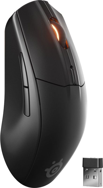 SteelSeries - Rival 3 Wireless Gen 2 - Draadloze Gamingmuis - Zwart - 2.4Ghz & Bluetooth - 18.000 DPI