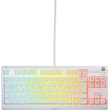 SteelSeries Apex 3 TKL - Wit - RGB Gaming Toetsenbord - FR Azerty - IP32 Waterbestendig
