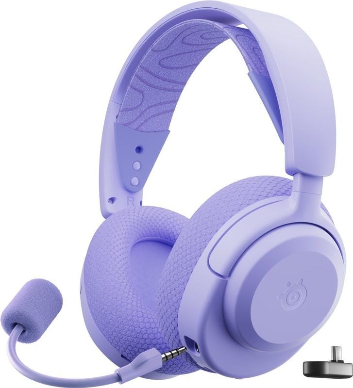 SteelSeries - Arctis Nova 3PW - Gaming Headset - Paars - Draadloos