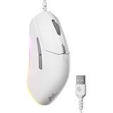 SteelSeries - Rival 3 Gen 2 - Muis - Wit - Bedraad
