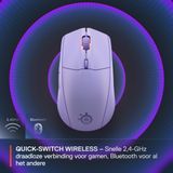 Rival 3 Wireless Gen 2 - Computer Muis - Zwart - Optische Sensor - 18.000 DPI