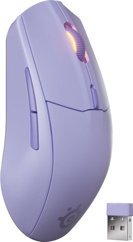 Rival 3 Wireless Gen 2 - Computer Muis - Zwart - Optische Sensor - 18.000 DPI