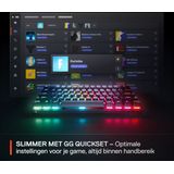 SteelSeries - Apex Pro Mini Gen 3 - Toetsenbord - Zwart - PBT-doppen - US QWERTY