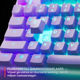 SteelSeries - Apex 3 TKL - Gaming Toetsenbord - Lavender - RGB - IP32 Waterbestendig