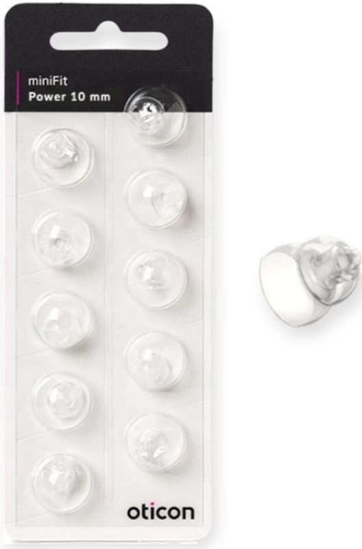 MiniFit Domes - Compatibel met Gehoorapparaten - Open en Gesloten Varianten