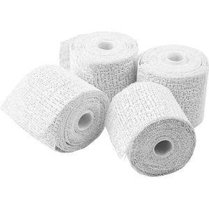 Gipsverband - 4x Rollen - 5 cm - 2700 cm - Geschikt voor Gipsbuik en Maskers
