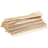 200 stuks Lollipop sticks 19 cm berk lang dun