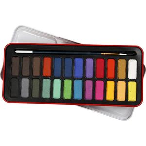 Colortime Aquarelverf  Set 24-Kleur