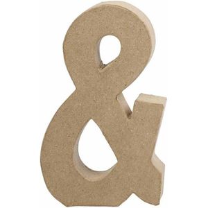 symbool, groot, H: 20,5 cm, &, 1 st.