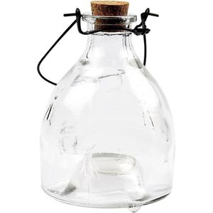 Creotime - Wespenvanger - Transparant - Glas - Hoogte 13 Cm