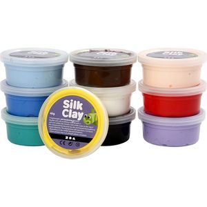 Silk Clay - Basic Colors 10x40gr.